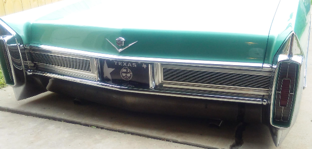1965 CADILLAC BUMPERS RESTORED AND CHROMED.