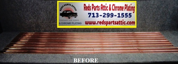 1958 CHEVY APACHE BED RAILS.
